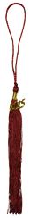 Burgundy Graduation Tassels